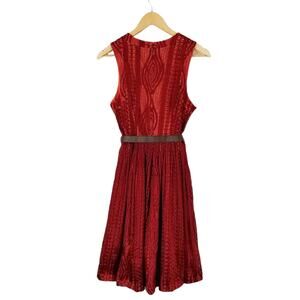 Plenty by Tracy Reese Mesh Overlay Sleeveless Dress Size 8